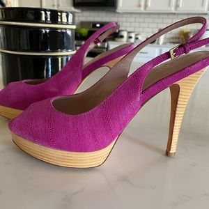 Cole Haan Mariela Hot Pink Pumps